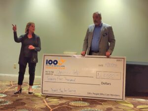 100+ People Who Care Morgantown expresses caring through local giving